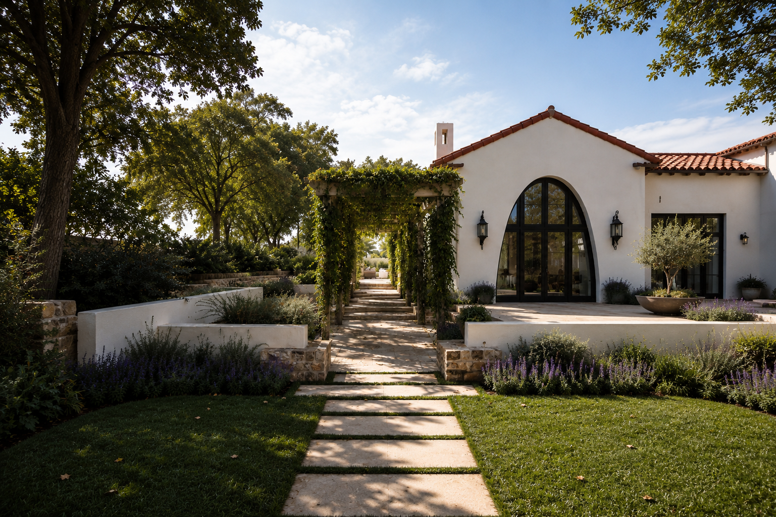 Sage Creek garden entry